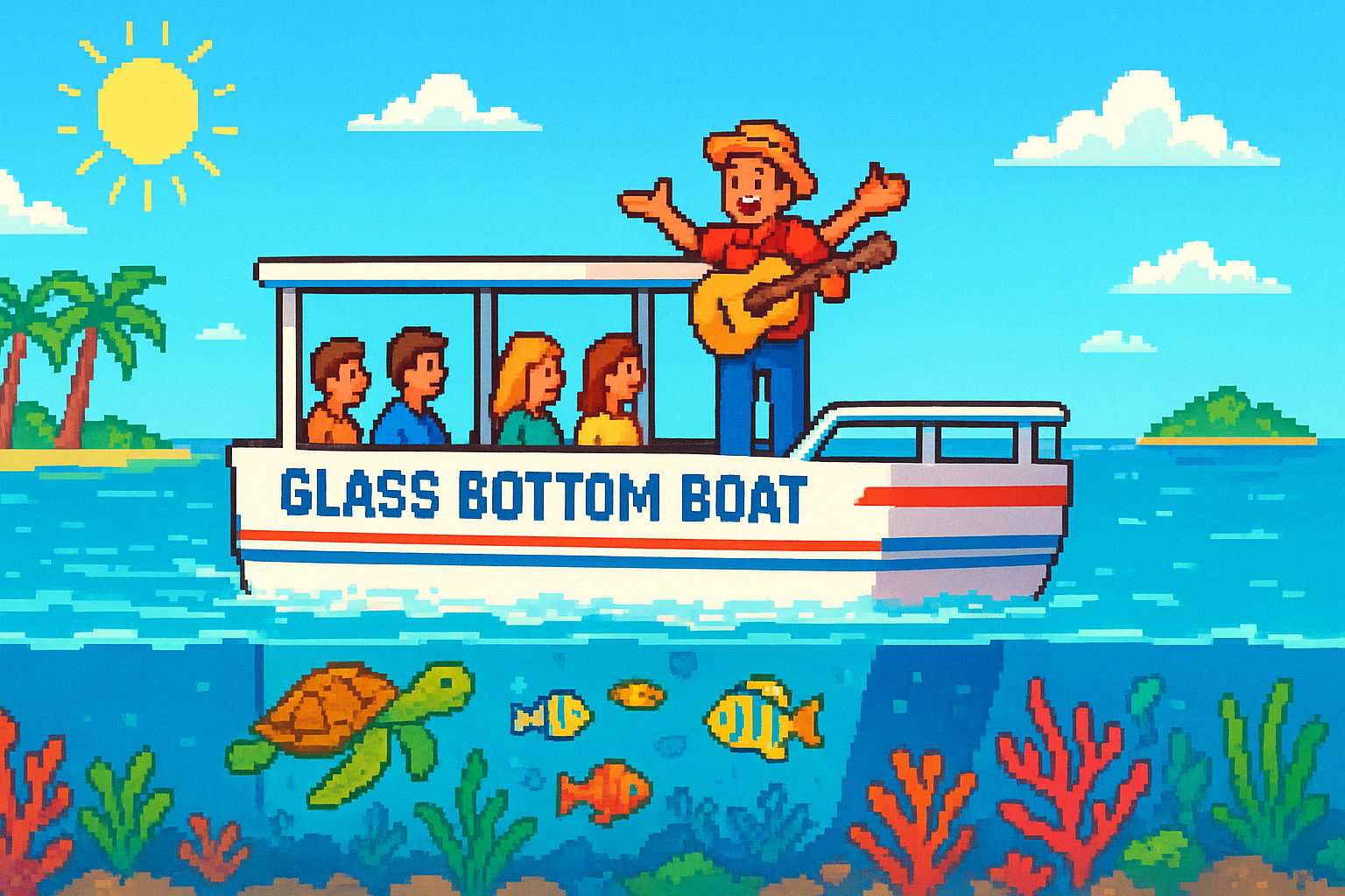 Glass Bottom Boat Cruise - Key West's Window to the Sea - Fury Key West- Departure Point 2 - 2026-04-14