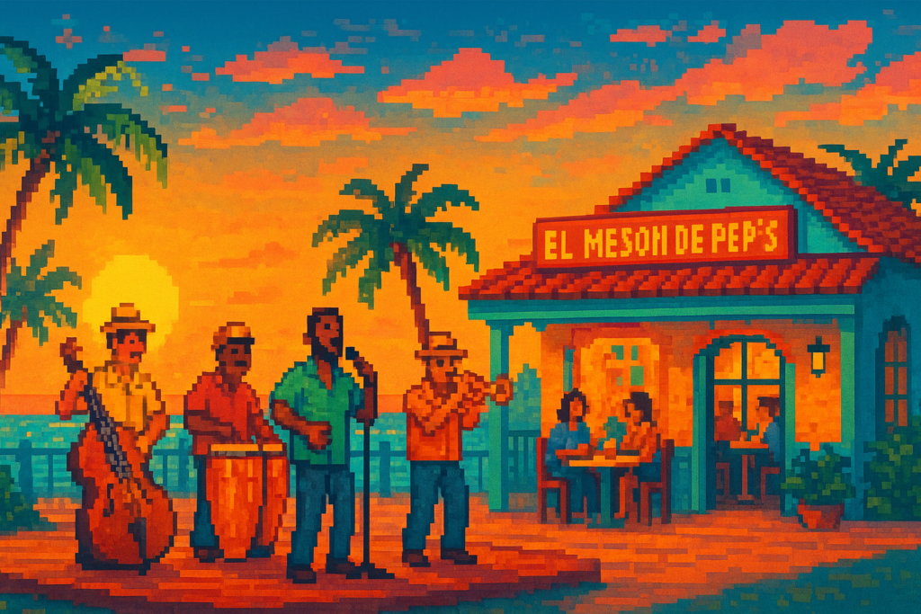 Caribe of Key West at El Meson de Pepes on Mallory Square - El Meson De Pepes Restaurant and Bar - 2026-04-15