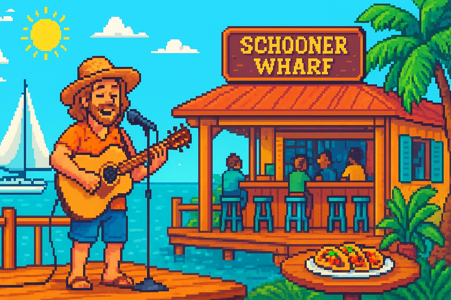 Ross Brown at Schooner Wharf Bar - Schooner Wharf Bar - 2026-04-16