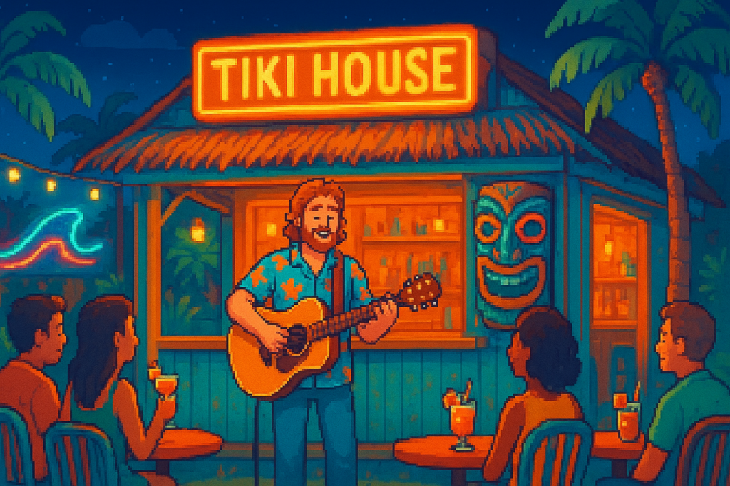 Aaron Hudgins at Tiki House Key West - Tiki House Key West - 2026-04-14
