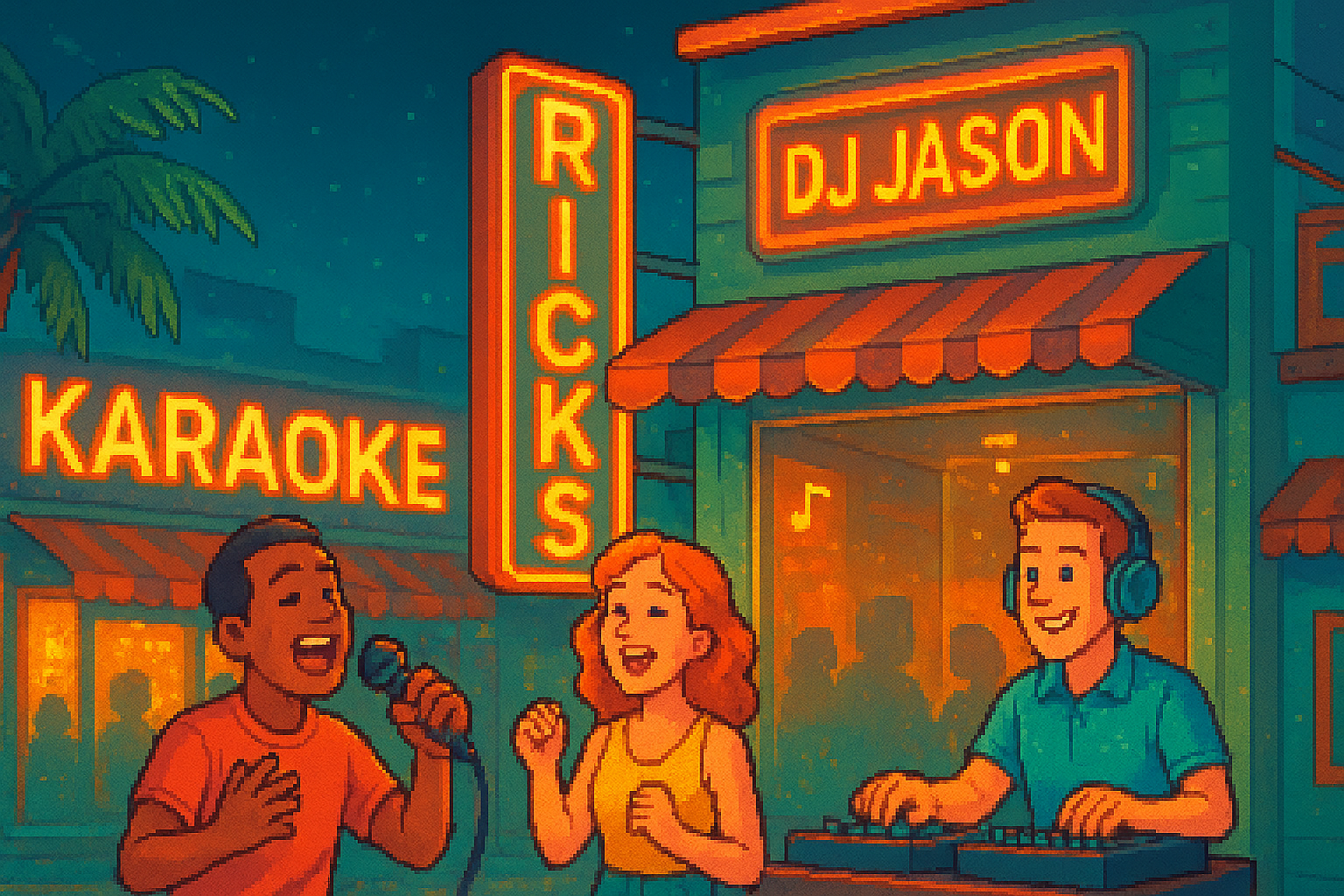 Karaoke w/ Jason at Rick's Bar Downstairs Stage - Rick's Entertainment Complex - 2026-04-16