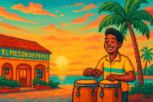 Caribe of Key West at El Meson de Pepes on Mallory Square - El Meson De Pepes Restaurant and Bar - 2026-04-16