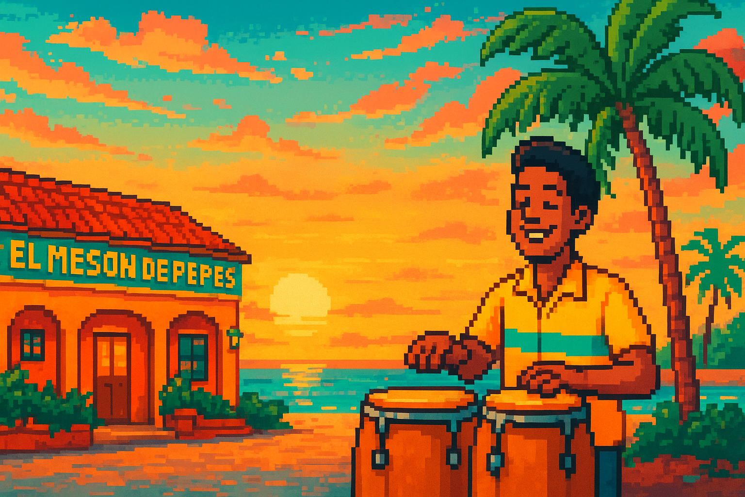 Caribe of Key West at El Meson de Pepes on Mallory Square - El Meson De Pepes Restaurant and Bar - 2026-04-16