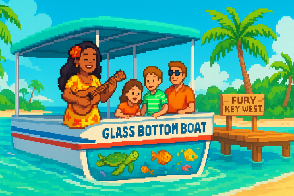 Glass Bottom Boat Cruise - Key West's Window to the Sea - Fury Key West- Departure Point 2 - 2026-04-15
