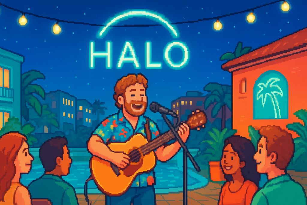 Zach Lovering at Halo Rooftop Lounge Bar at The Saint - The Saint Hotel - 2026-04-15