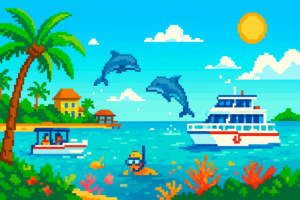 Reef Snorkeling, Dolphin Watch Eco Tour & Sunset Cruise - Sunset Watersports - 201 Williams St - 2026-04-14