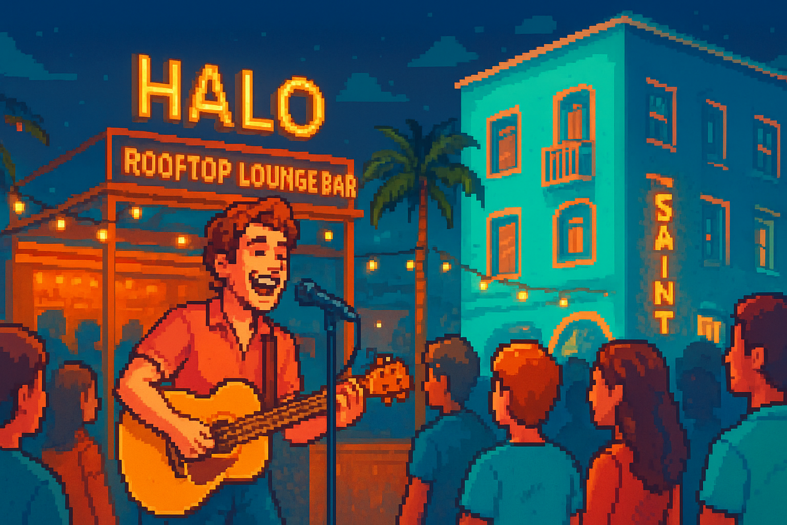 Marshall Morlock at Halo Rooftop Lounge Bar at The Saint - The Saint Hotel - 2026-04-14
