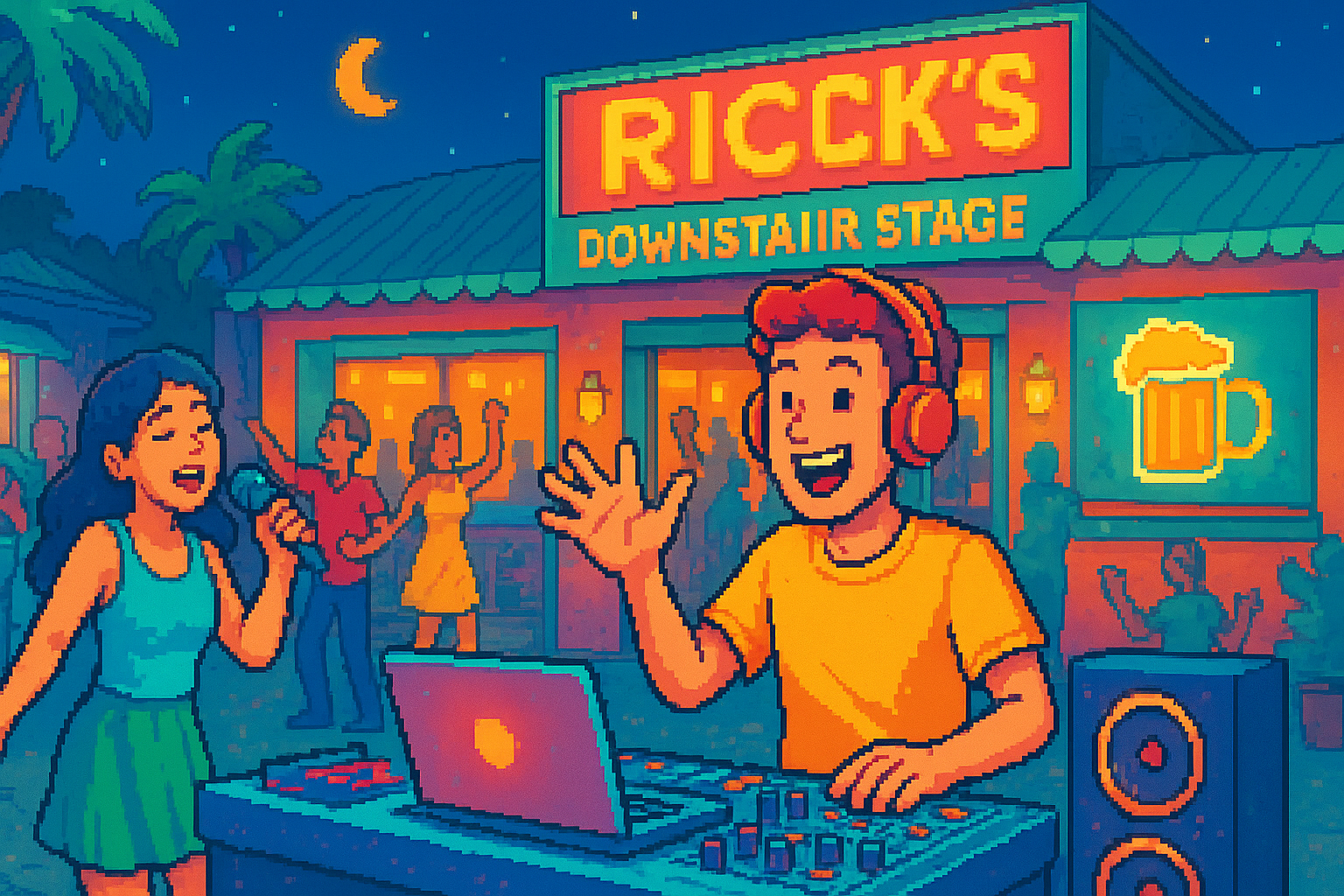 Karaoke w/ Davis at Rick's Bar Downstairs Stage - Rick's Entertainment Complex - 2026-04-15