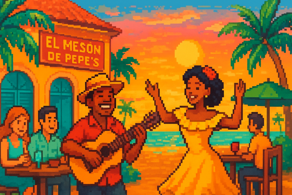 Caribe of Key West at El Meson de Pepes on Mallory Square - El Meson De Pepes Restaurant and Bar - 2026-04-14