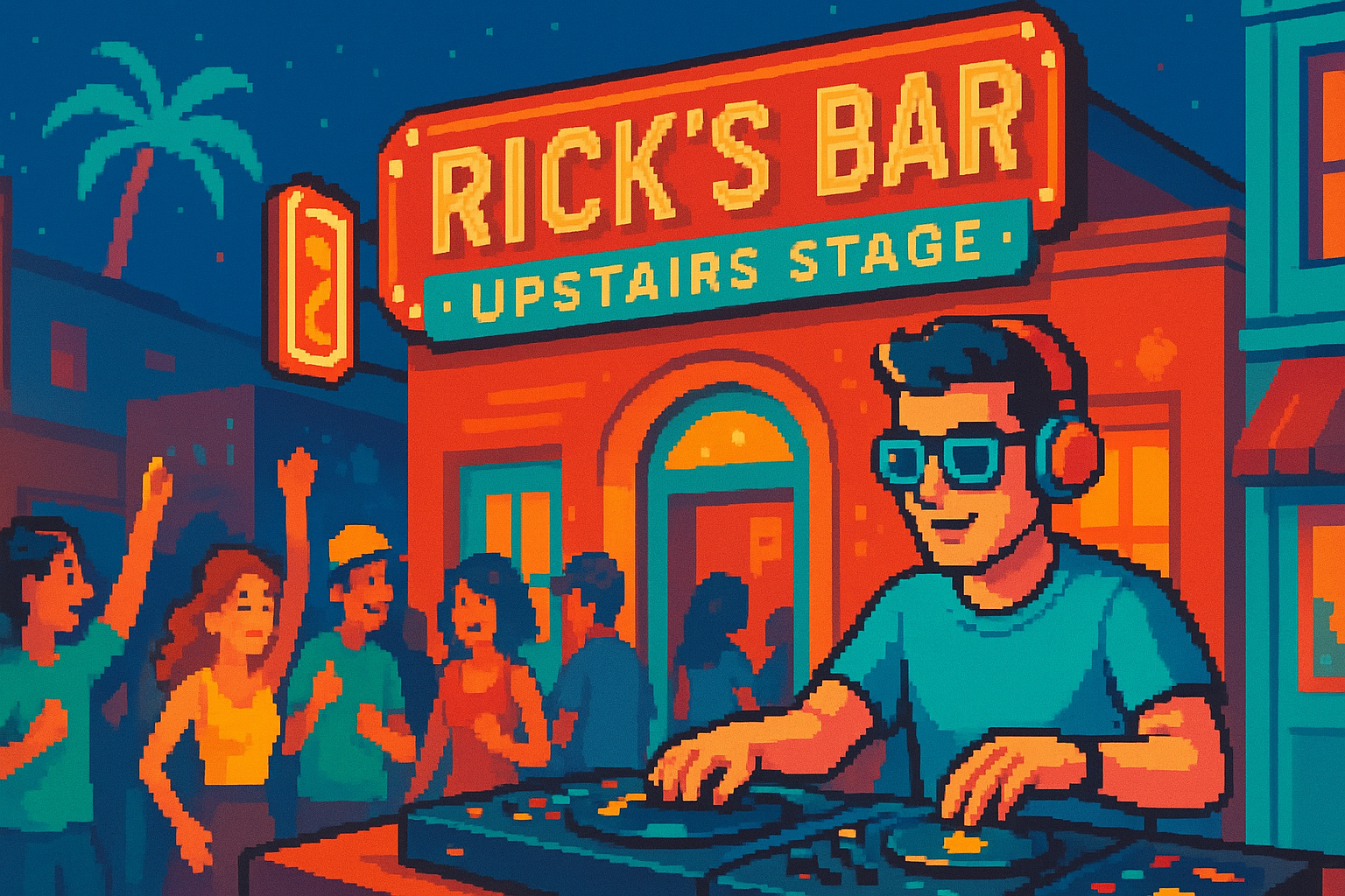 DJ Duke at Rick's Bar Upstairs Stage - Rick's Entertainment Complex - 2026-04-15
