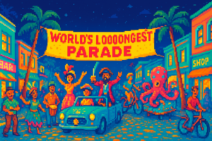 43rd Annual WORLD’S LOOOOONGEST PARADE - Duval Street - 2026-04-23