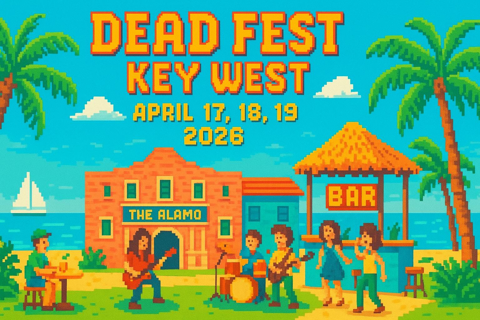 DEAD FEST KEY WEST - April 17, 18, 19 - 2026 - The Alamo Key West - 2026-04-17