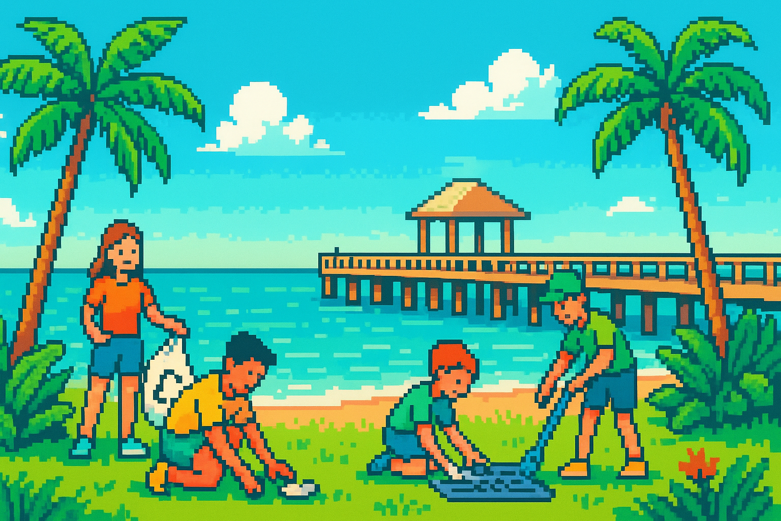 Earth Day with Reef Relief - White Street Pier - 2026-04-22