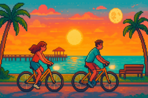 Full Moon Lighted Bike Ride - White Street Pier - 2026-05-01