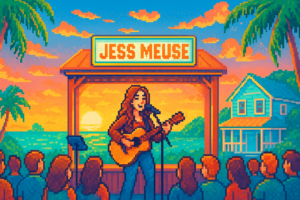 Jess Meuse at Key West Songwriters Festival - Wicker Guesthouse - 2026-04-29