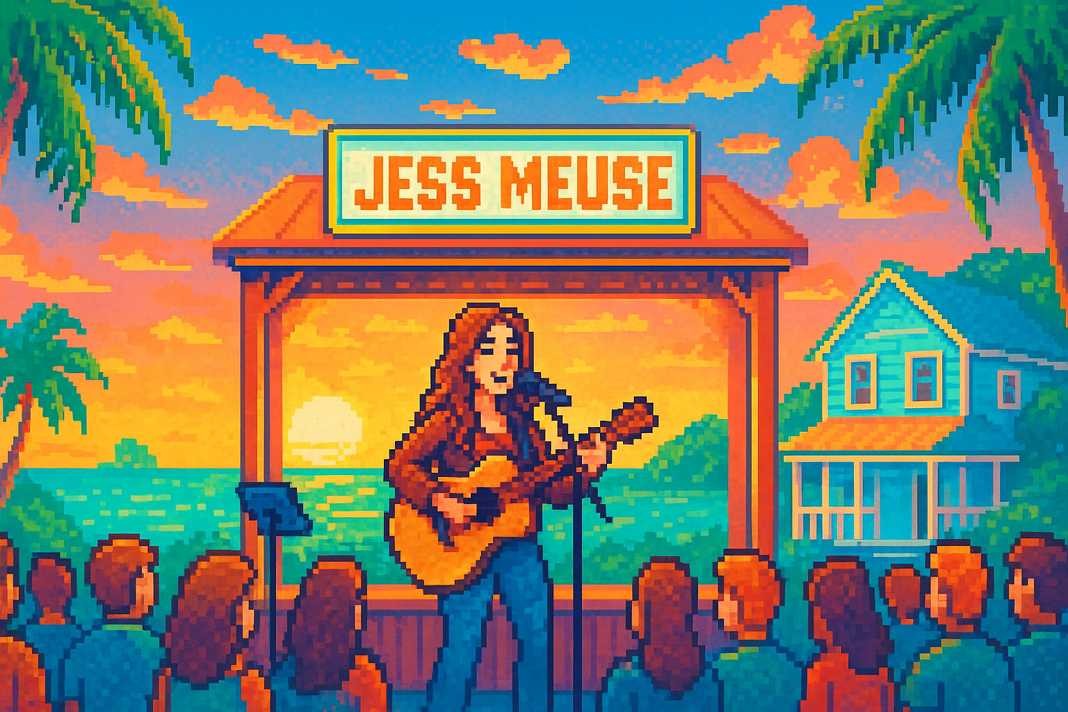 Jess Meuse at Key West Songwriters Festival