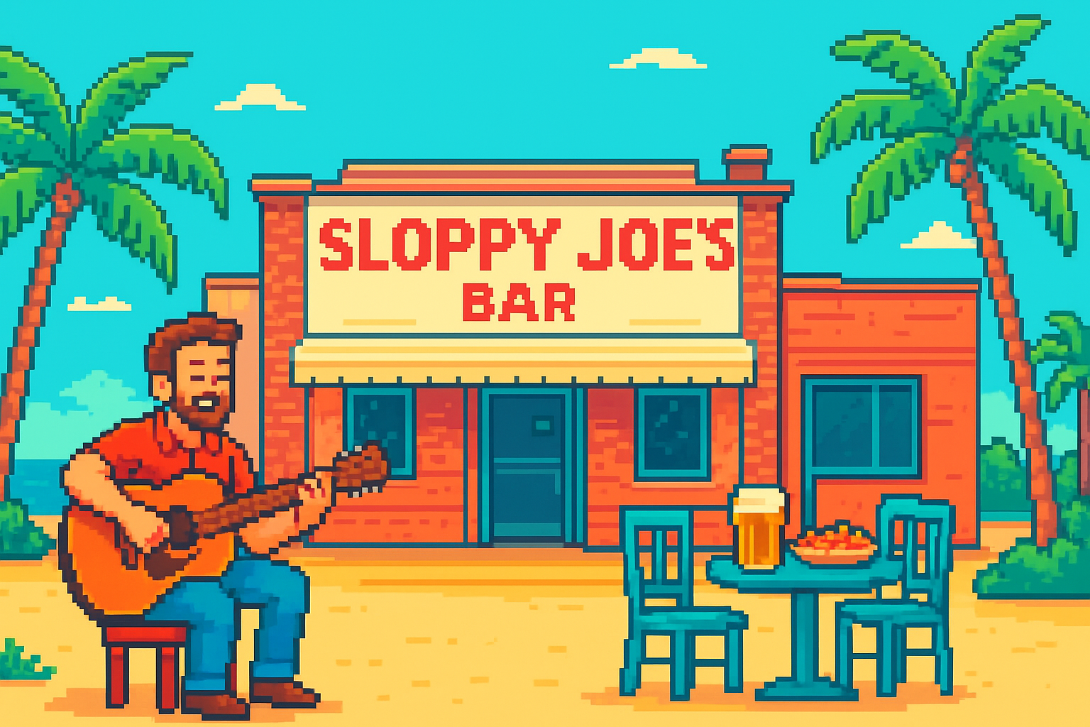 John LaMere at Sloppy Joe’s Bar