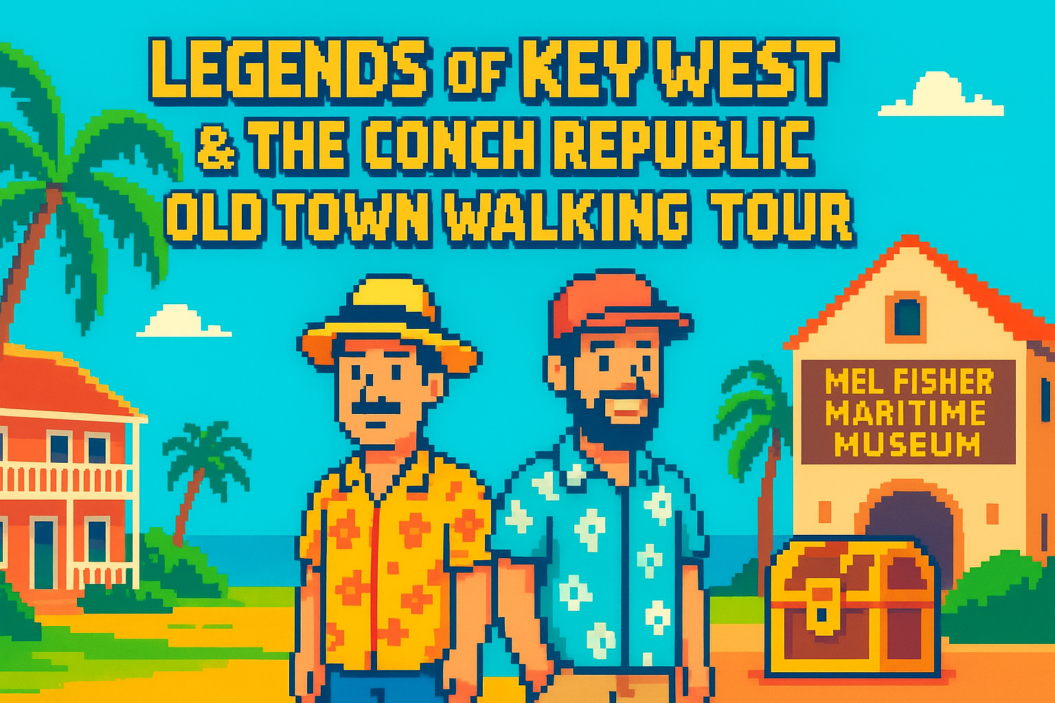 LEGENDS OF KEY WEST & The CONCH REPUBLIC Old Town Walking Tour - Mel Fisher Maritime Museum - 2026-04-24