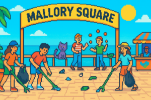 MALLORY SQUARE CLEAN UP - Mallory Square - 2026-04-24