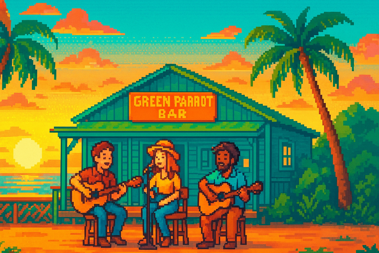 Key West Songwriters Event - Soundcheck Set at Green Parrot Bar - Green Parrot Bar - 2026-05-01