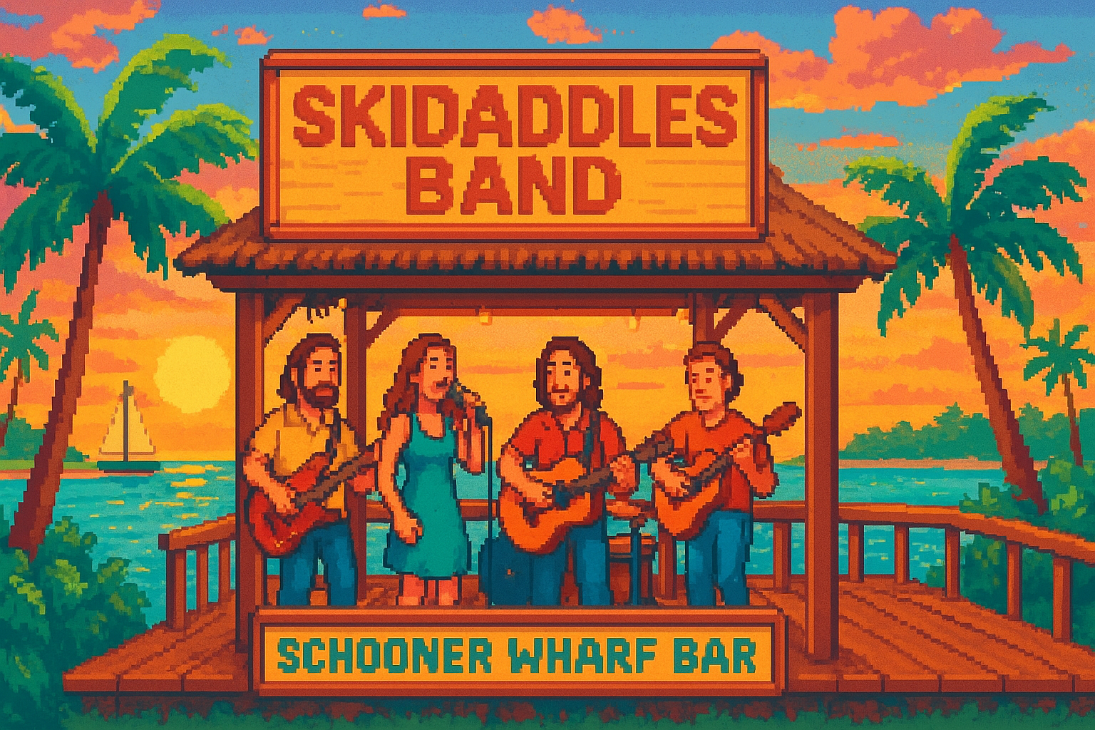 Skidaddles Band at Schooner Wharf Bar - Schooner Wharf Bar - 2026-04-18