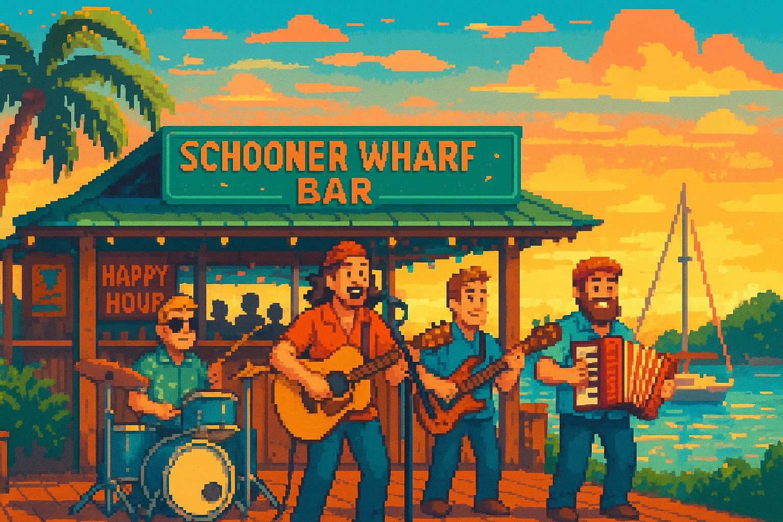 Scallywags Band at Schooner Wharf Bar - Schooner Wharf Bar - 2026-04-25