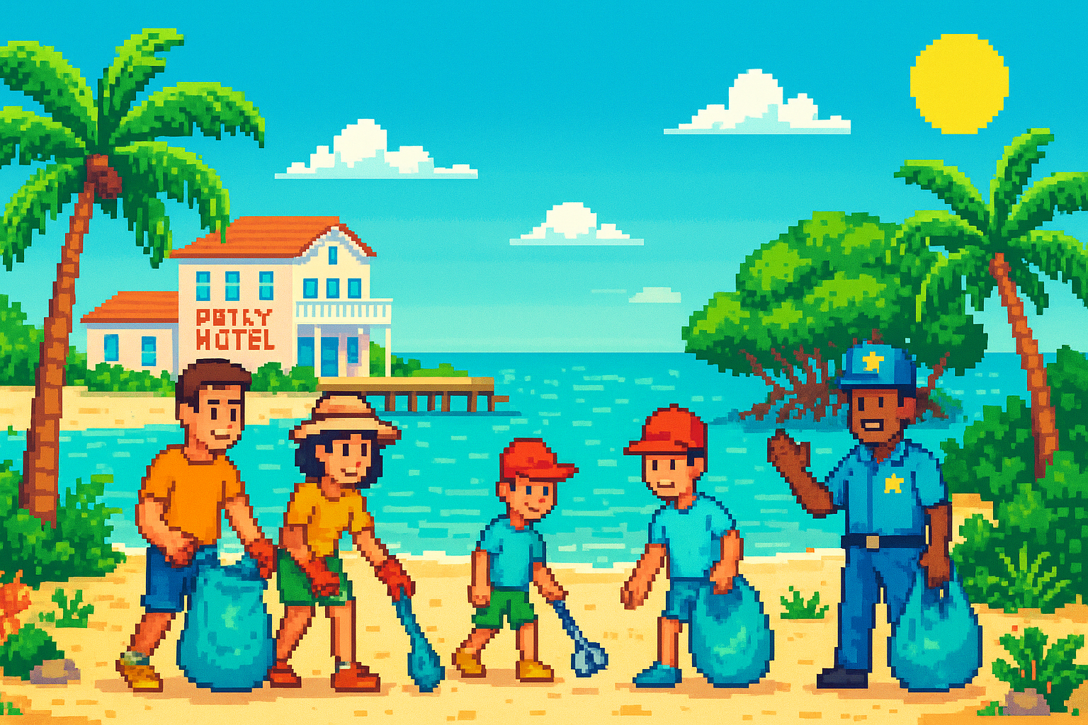 OCEAN & MANGROVE WEEKLY CLEANUP WITH THE CONCH REPUBIC MARINE ARMY - The Perry Hotel & Marina - 2026-04-25