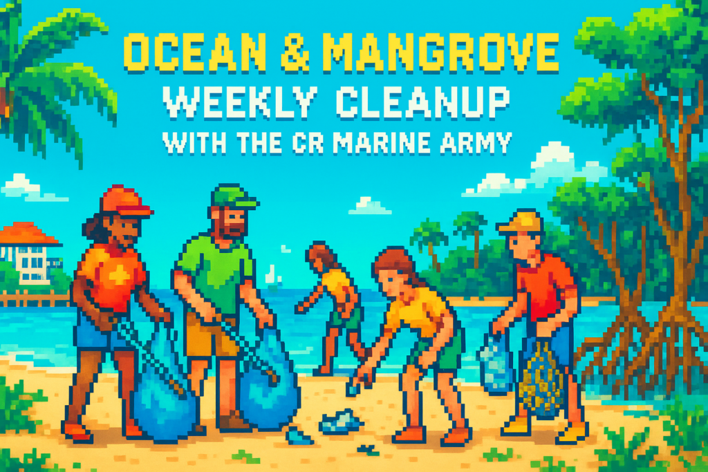 OCEAN & MANGROVE WEEKLY CLEANUP WITH THE CR MARINE ARMY - The Perry Hotel & Marina - 2026-04-18