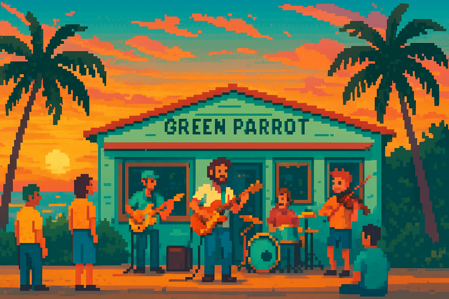 Tim Palmieri & Friends Soundcheck Set at Green Parrot Bar - Green Parrot Bar - 2026-04-26