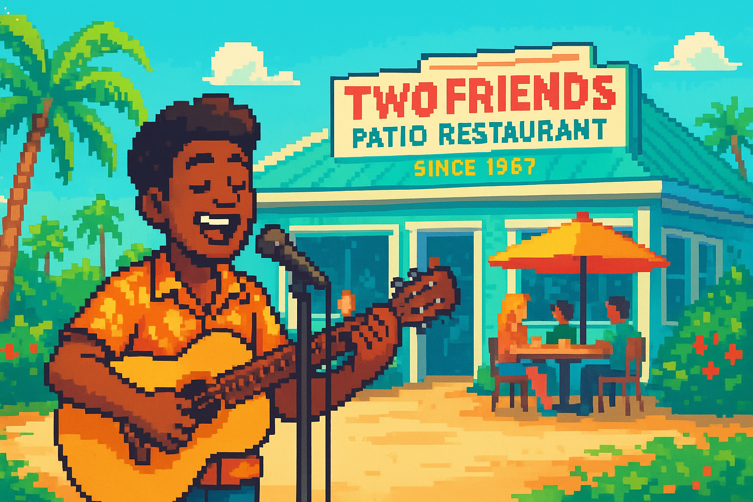 Alfonse at Two Friends Patio Restaurant - Two Friends Patio Restaurant - 2026-04-11