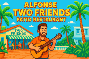 Alfonse at Two Friends Patio Restaurant - Two Friends Patio Restaurant - 2026-04-22
