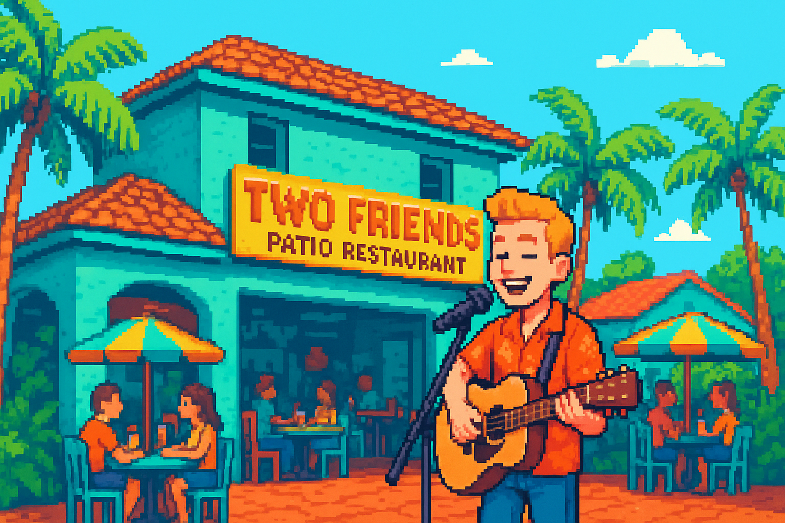 Chris at Two Friends Patio Restaurant - Two Friends Patio Restaurant - 2026-04-12