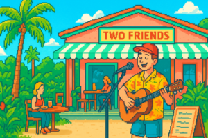 Chris at Two Friends Patio Restaurant - Two Friends Patio Restaurant - 2026-04-26