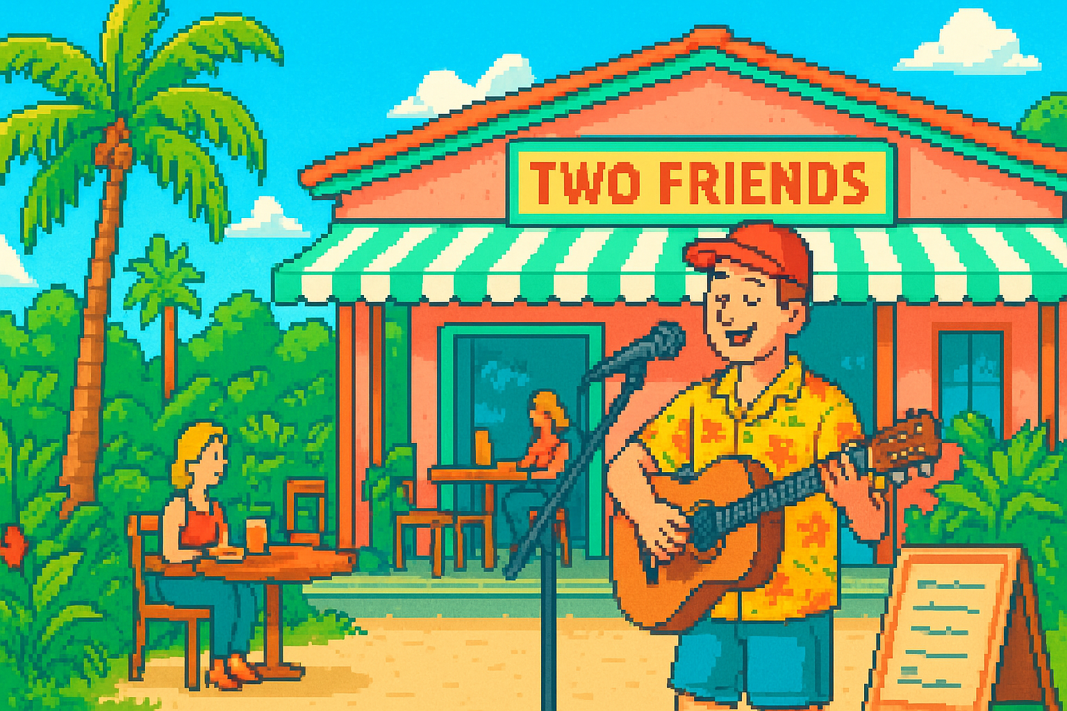 Chris at Two Friends Patio Restaurant - Two Friends Patio Restaurant - 2026-04-26