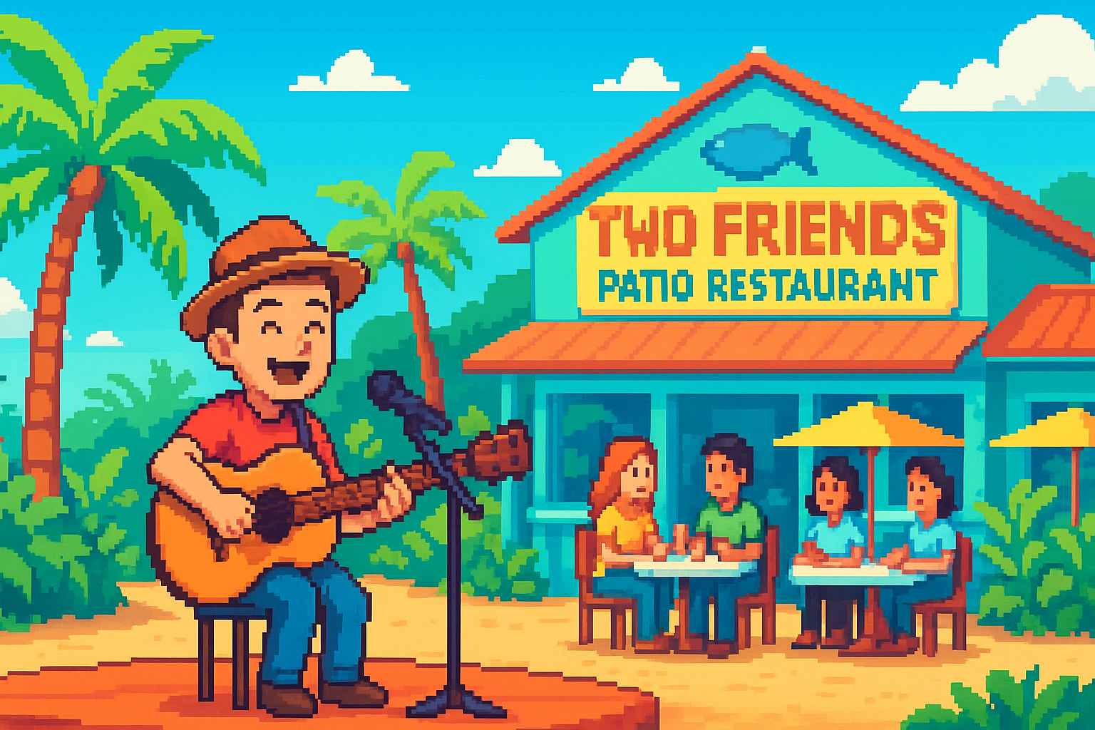 Chris at Two Friends Patio Restaurant - Two Friends Patio Restaurant - 2026-04-25