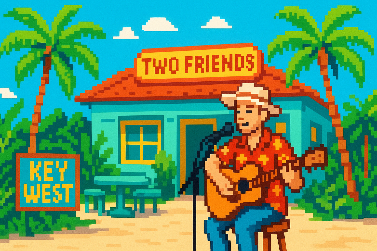 CW Colt at Two Friends Patio Restaurant