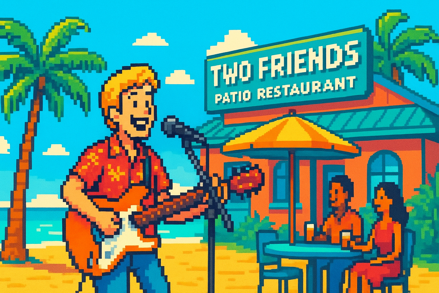 Jonathan Williams at Two Friends Patio Restaurant - Two Friends Patio Restaurant - 2026-04-28
