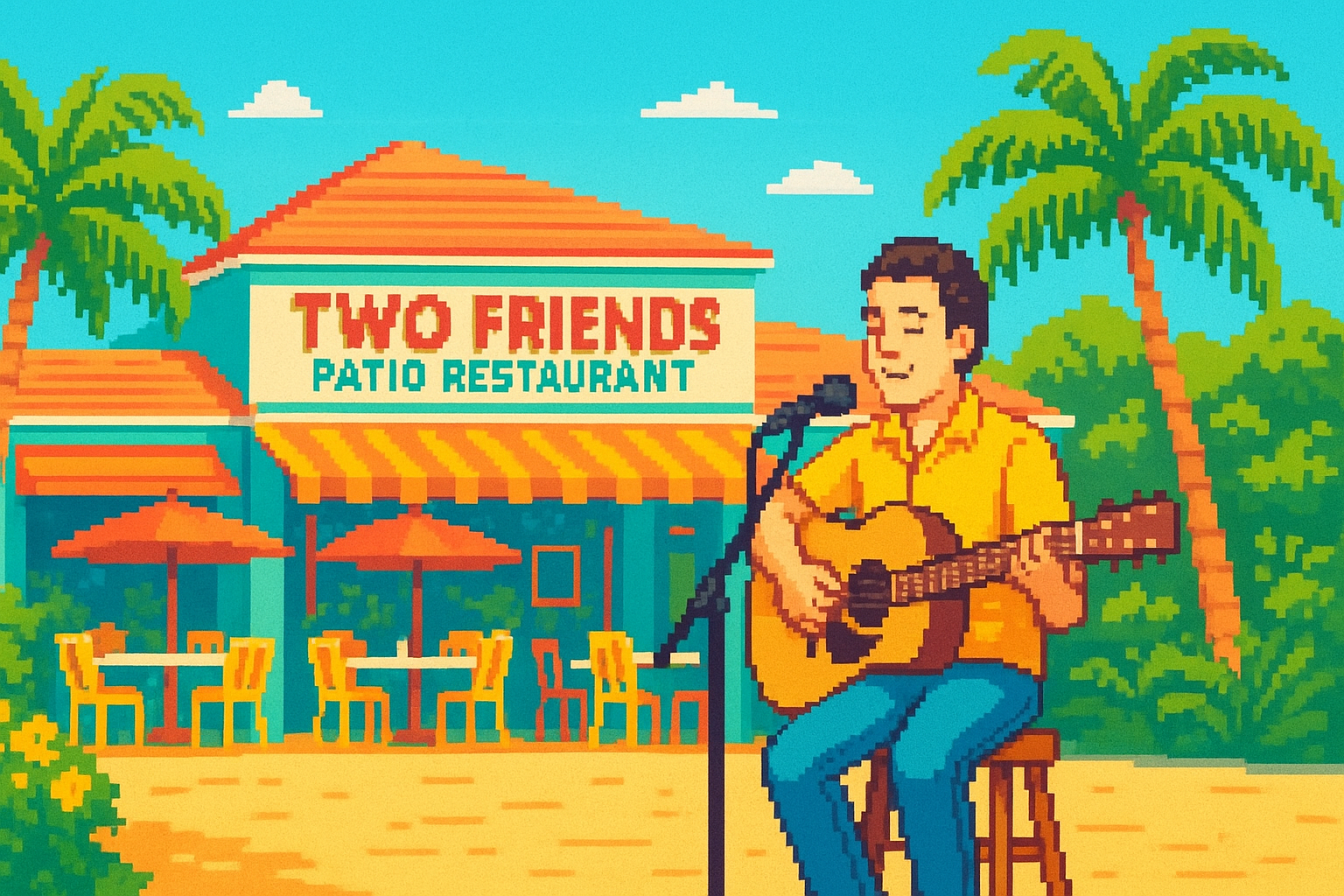 Rick Fusco at Two Friends Patio Restaurant - Two Friends Patio Restaurant - 2026-04-19