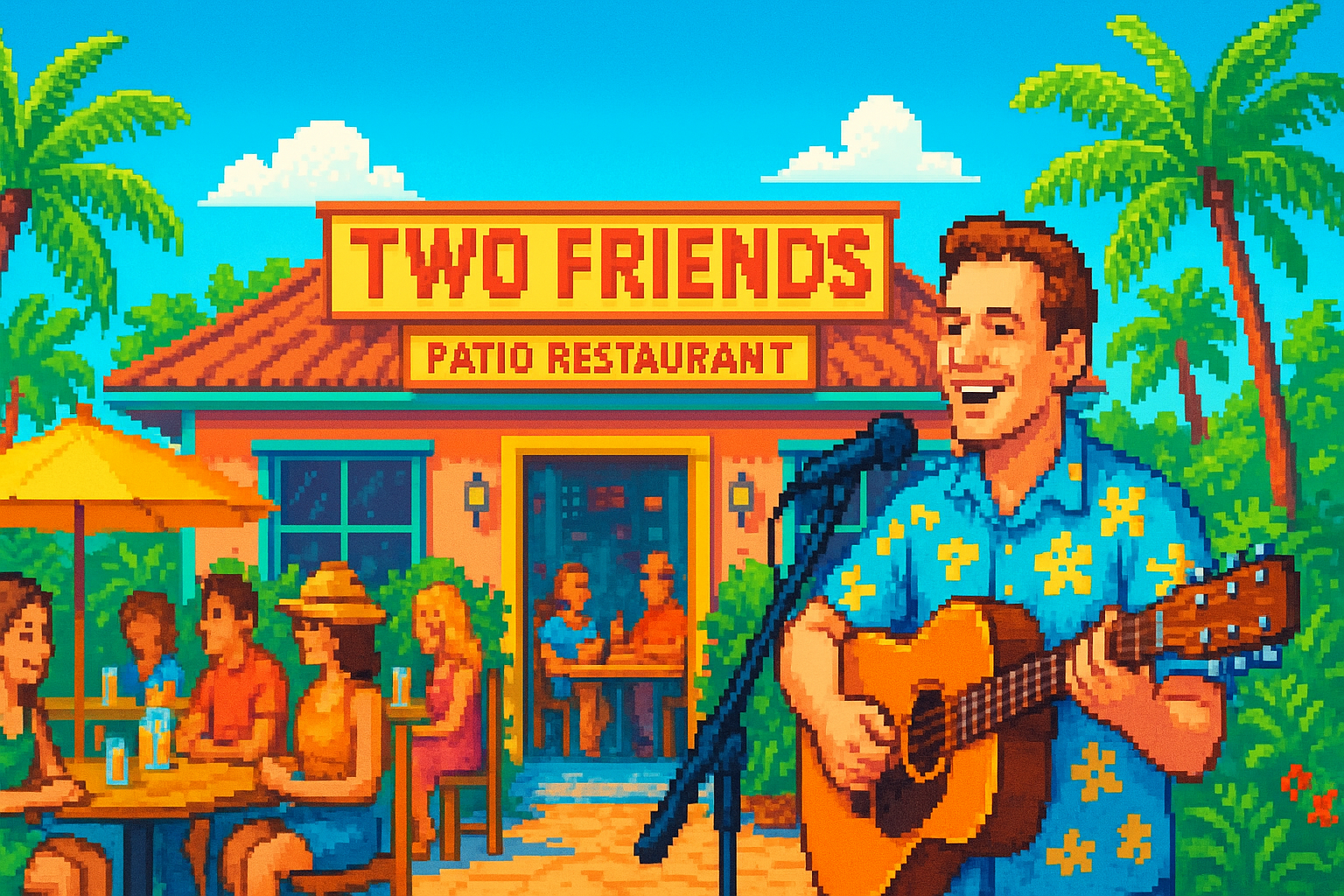 Rick Fusco at Two Friends Patio Restaurant - Two Friends Patio Restaurant - 2026-04-24