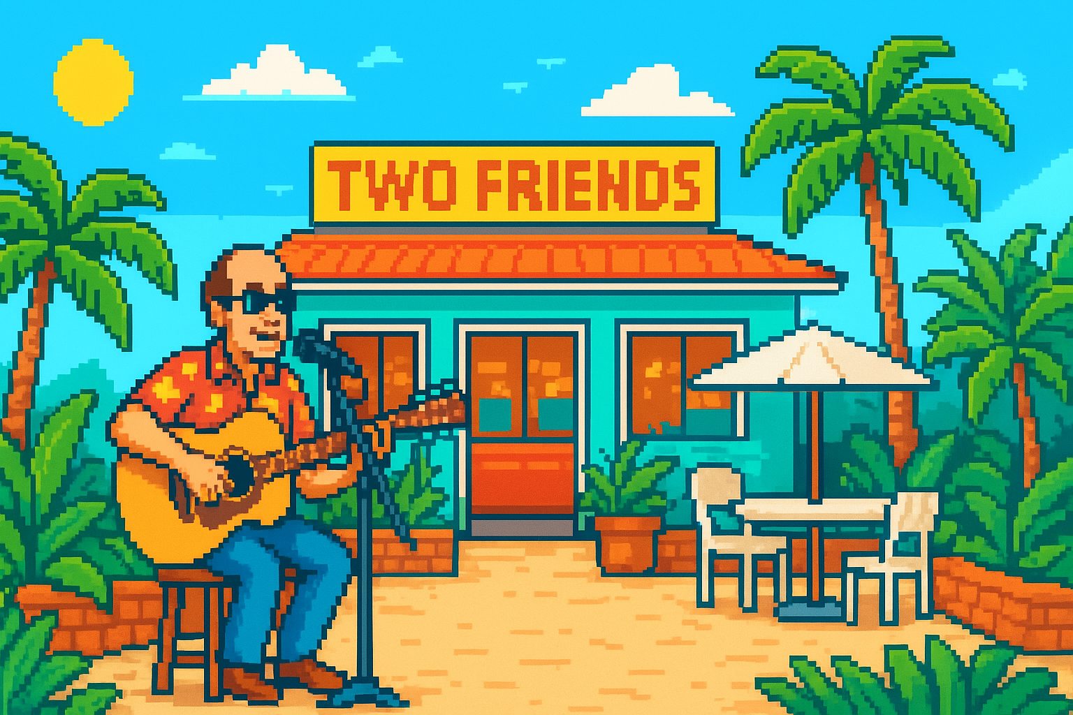 Rick Fusco at Two Friends Patio Restaurant - Two Friends Patio Restaurant - 2026-04-13