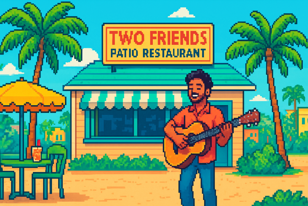 Jonthan Williams at Two Friends Patio Restaurant - Two Friends Patio Restaurant - 2026-04-14