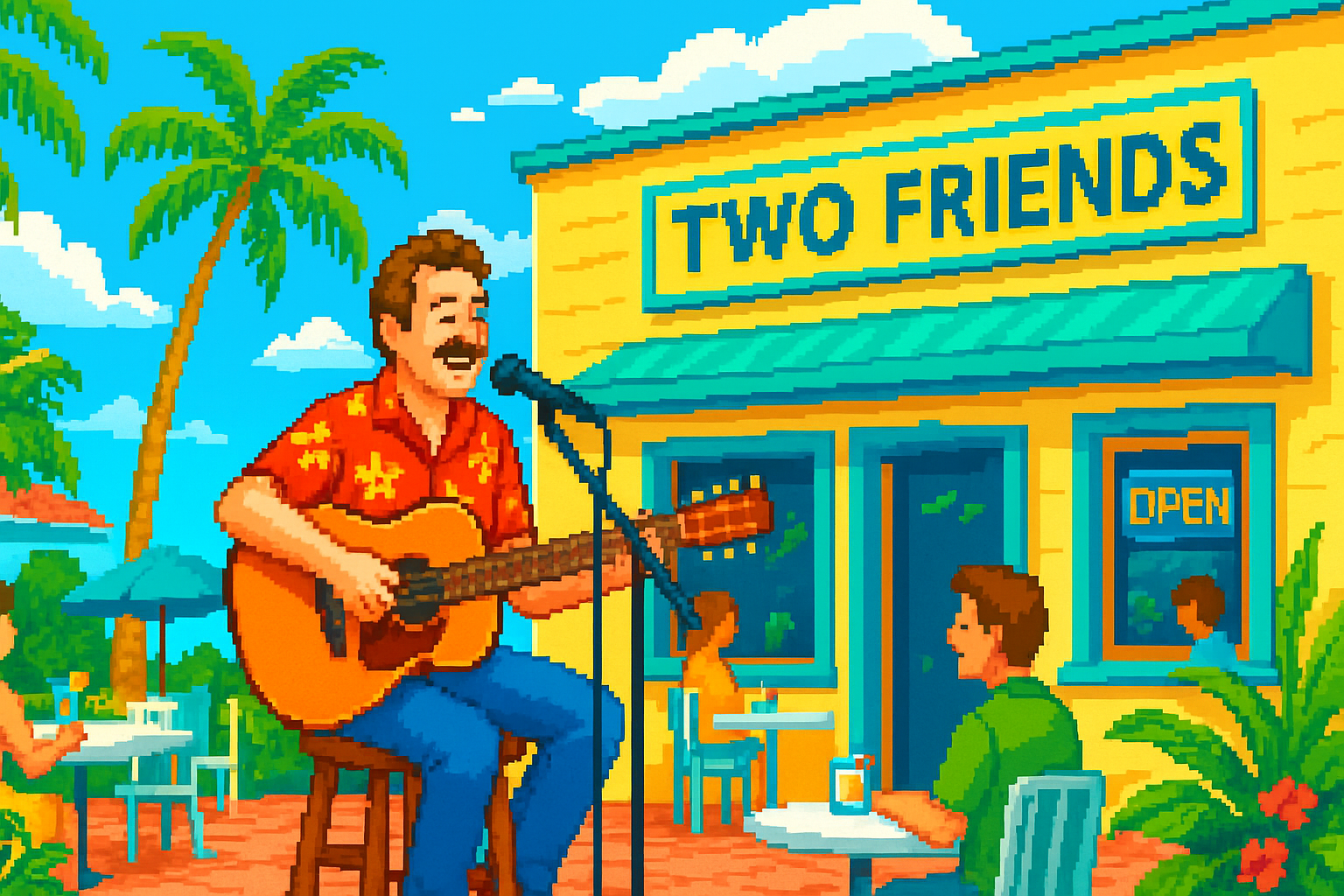 Rick Fusco at Two Friends Patio Restaurant - Two Friends Patio Restaurant - 2026-04-12