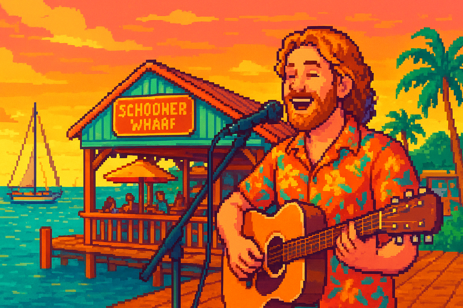 Andy Sands at Schooner Wharf Bar - Schooner Wharf Bar - 2026-06-11