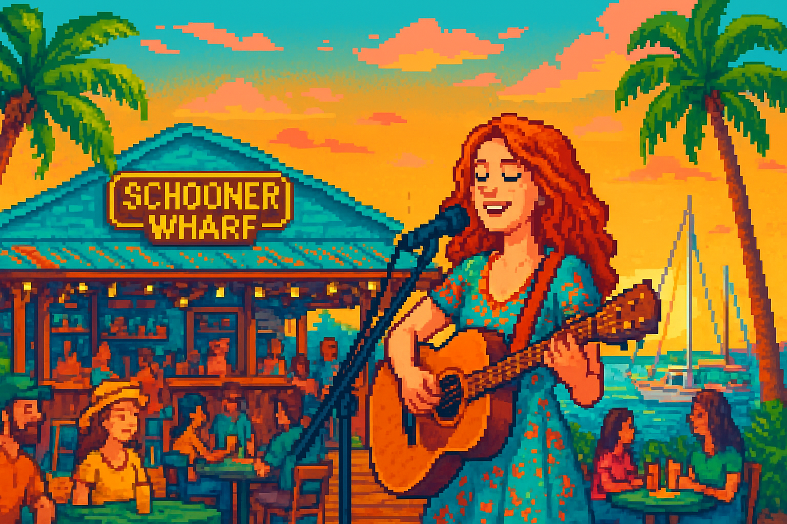 Joan Bartus at Schooner Wharf Bar - Schooner Wharf Bar - 2026-06-10