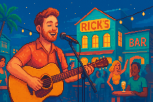 Aaron Hudgins ~ Rick's Bar Downstairs Stage - Rick's Entertainment Complex - 2026-06-14
