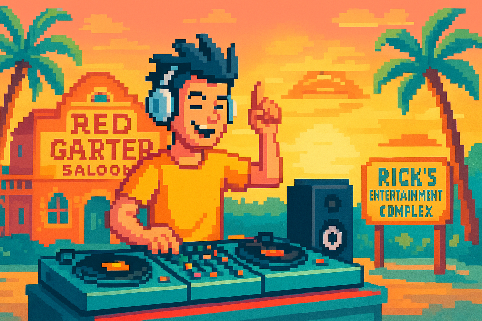 DJ Marty ~ Red Garter Saloon Stage - Rick's Entertainment Complex - 2026-06-11