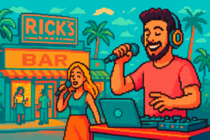 Karaoke w/ Jorge ~ Rick's Bar Downstairs Stage - Rick's Entertainment Complex - 2026-06-16