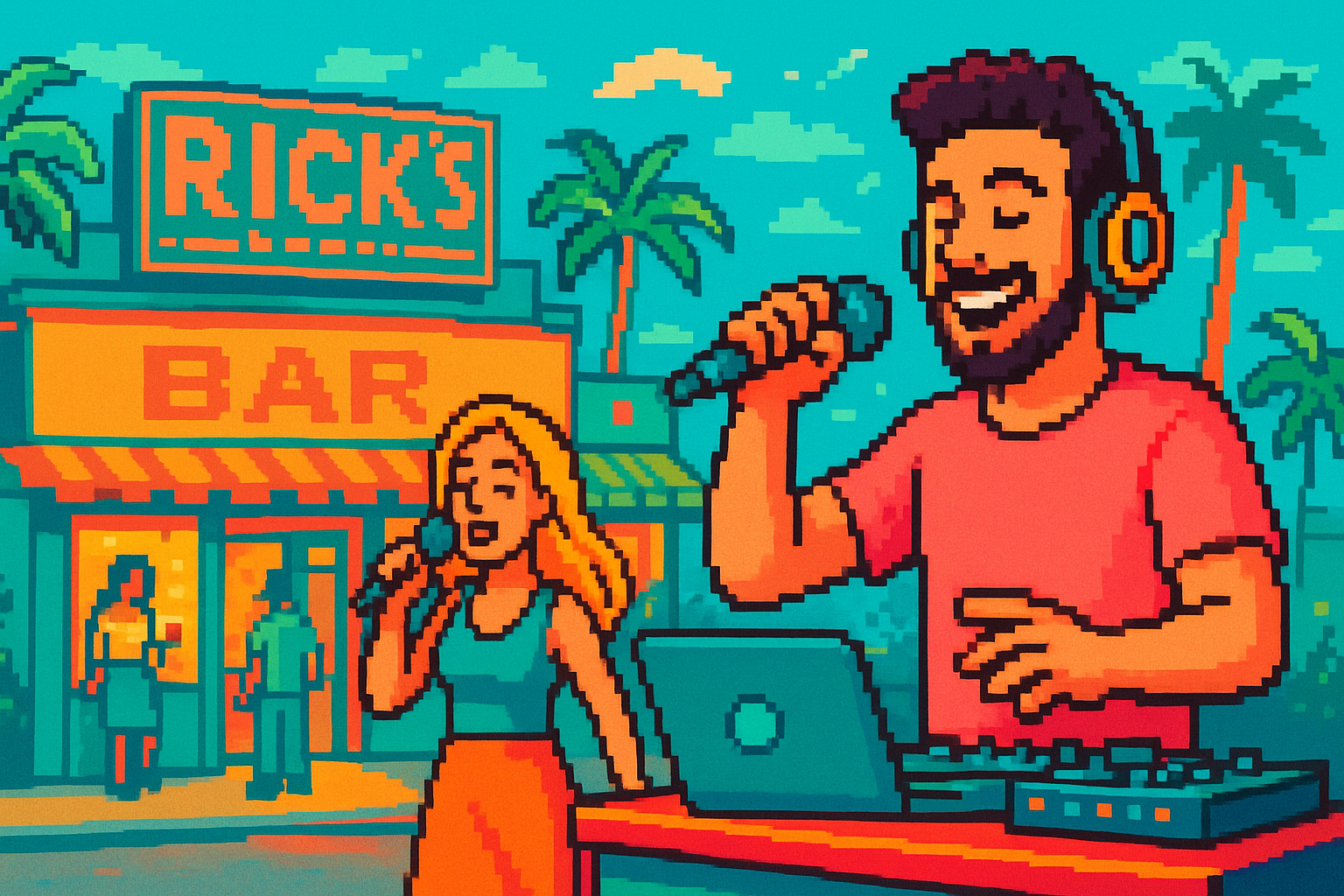 Karaoke w/ Jorge ~ Rick's Bar Downstairs Stage - Rick's Entertainment Complex - 2026-06-16