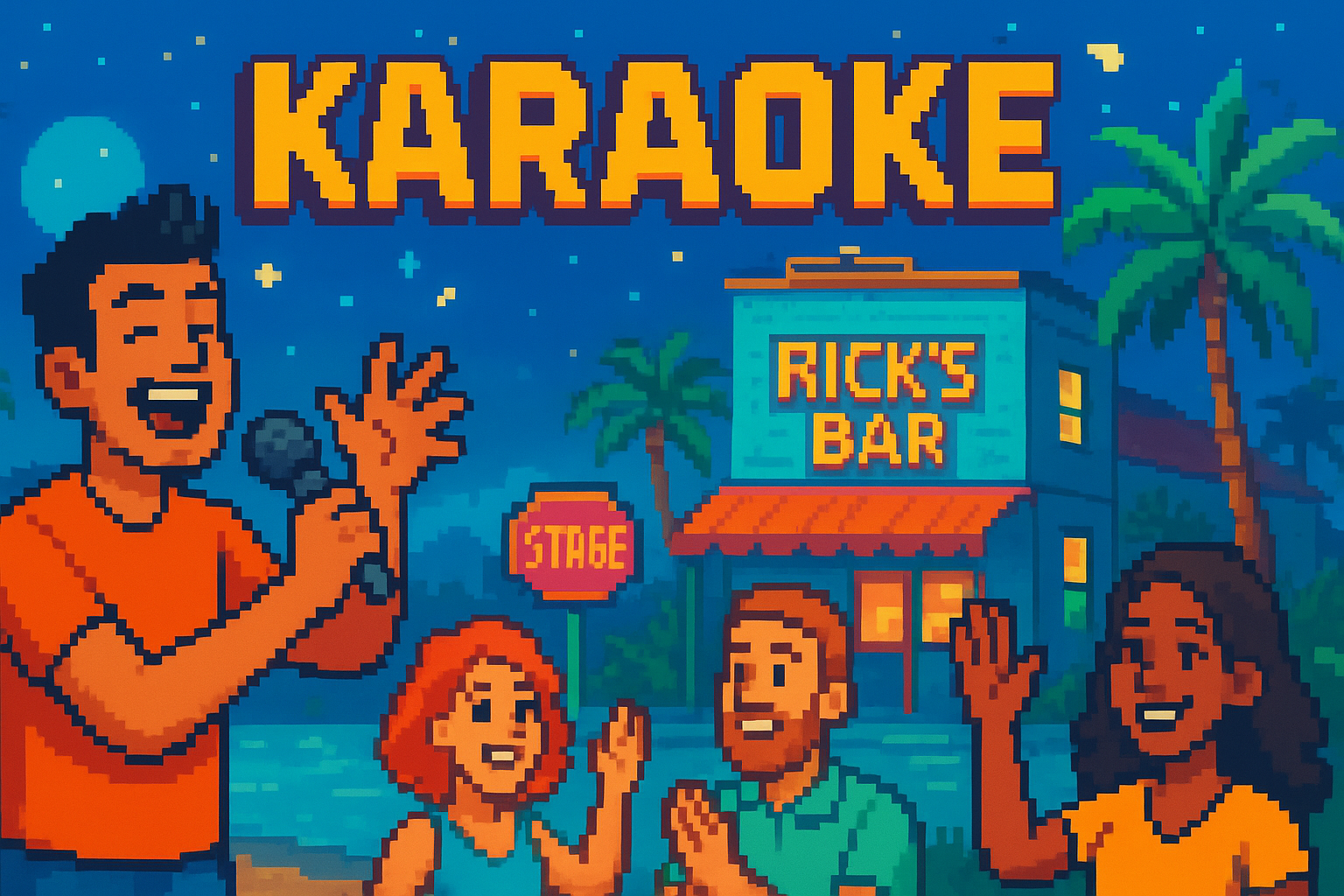 Karaoke w/ Chris ~ Rick's Bar Downstairs Stage - Rick's Entertainment Complex - 2026-06-15