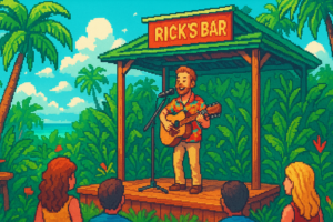 Webb Dillard at Rick's Bar Downstairs Stage - Rick's Entertainment Complex - 2026-07-13